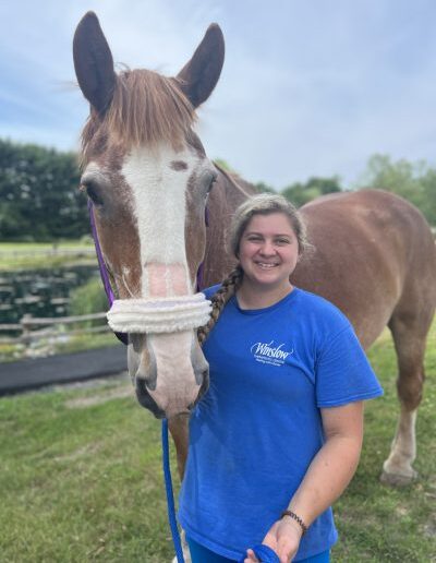 Molly Dudek PATH Int’l Certified Therapeutic Riding Instructor / Equine-Barn Team Member