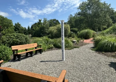 Seating in the outdoor Garden